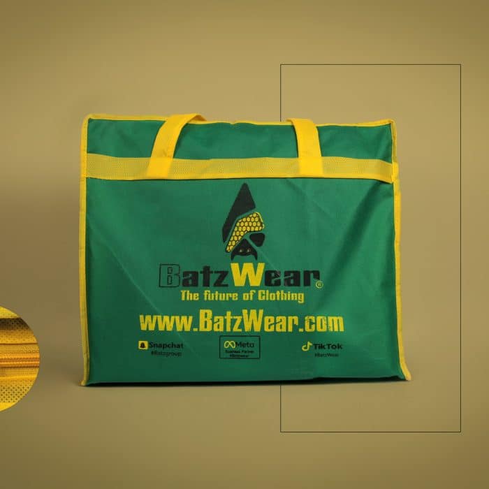 BatzWear Tote Bags with Zipper